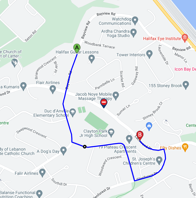 Route without Closure